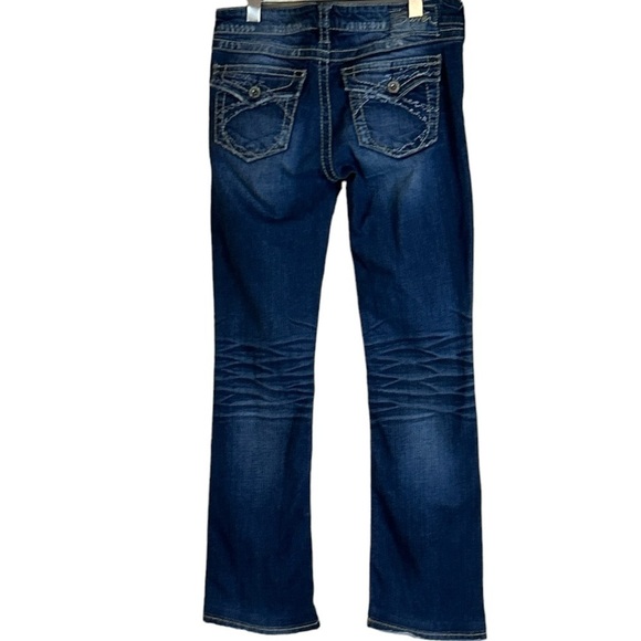 Silver Jeans Women's Berkley Surplus Bootcut Distressed Stretch Jeans Size 28/33 - Picture 2 of 9